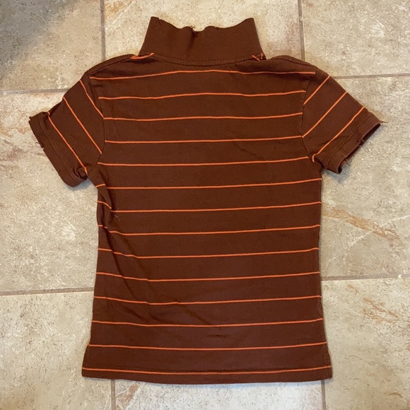 Hard Rock Cafe Nashville shirt distressed women’s brown orange SZ Med Like new - Picture 5 of 15